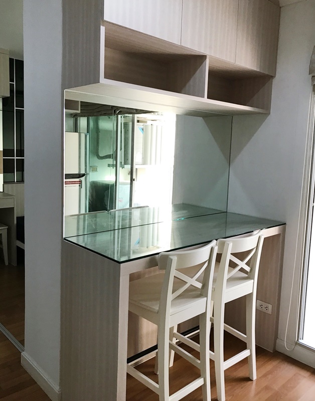 ให้เช่าคอนโด ลุมพินี เพลส รัชโยธิน พื้นที่ 28 ตร.ม. 1 ห้องนอน ให้เช่า 10,000 บ/ด