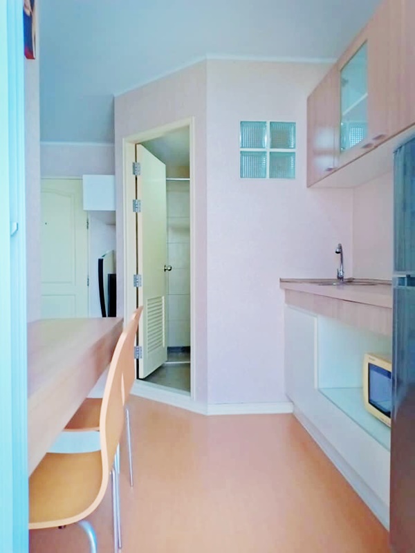 ให้เช่าลุมพินี คอนโดทาวน์ รามอินทรา-นวมินทร์ พื้นที่ 25.5 ตร.ม. 1 ห้องนอน เช่า 6,000 บ/ด