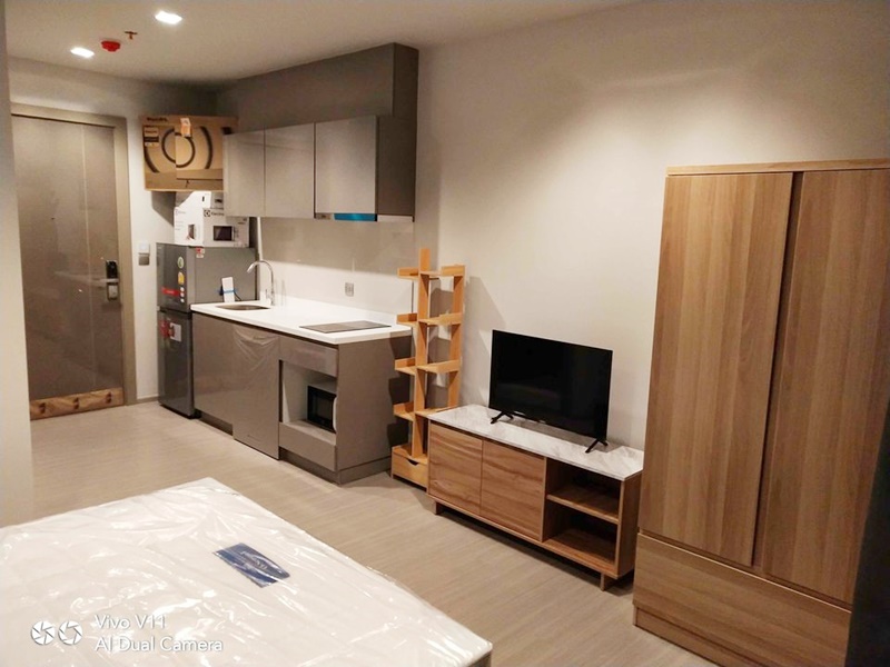 ให้เช่าคอนโด ไลฟ์ อโศก - พระราม 9 พื้นที่ 26 ตร.ม. สตูดิโอ เช่า 17,000 บ/ด