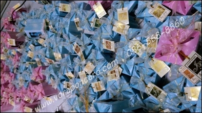 แก้วเป๊กสกรีนลายบ่าวสาวแพคกล่อง