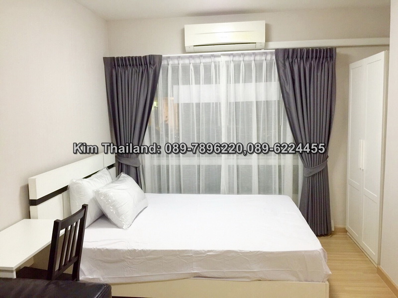ให้เช่าพลัมคอนโด ลาดพร้าว 101 ตึก F พื้นที่ 22 ตร.ม. ห้องสตูดิโอ เช่า 6,500 บ/ด