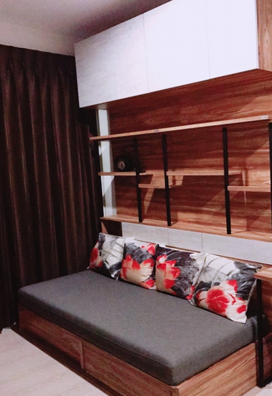 ให้เช่าคอนโด เดอะ นิช ไพร์ด ทองหล่อ-เพชรบุรี พื้นที่ 35 ตร.ม. 1 ห้องนอน เช่า 18,000 บ/ด