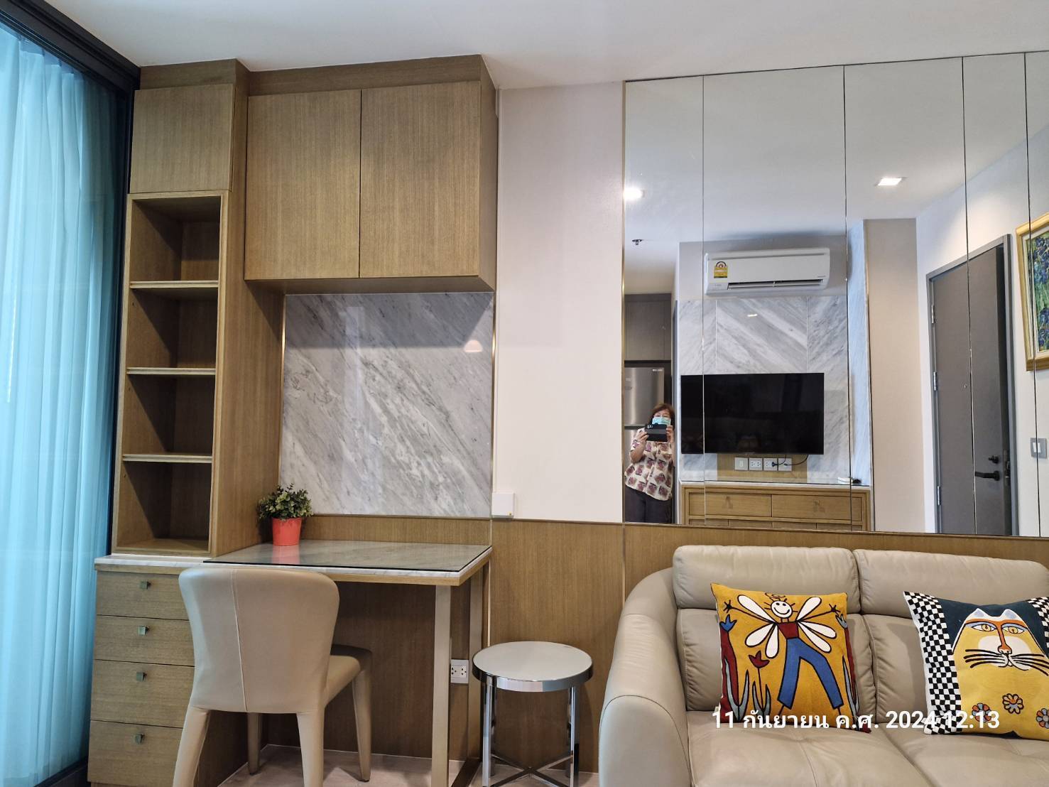 ให้เช่าคอนโด ริธึ่ม รางน้ำ พื้นที่ 35 ตร.ม. 1 ห้องนอน เช่า 24,000 บ/ด