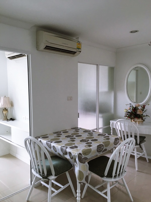 ให้เช่าคอนโด ลุมพินี เพลส พระราม 9 พื้นที่ 37.5 ตร.ม. 1 ห้องนอน เช่า 13,000 บ/ด