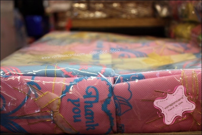 กระเป๋าผ้าสปันบอนด์คละลายคละสี