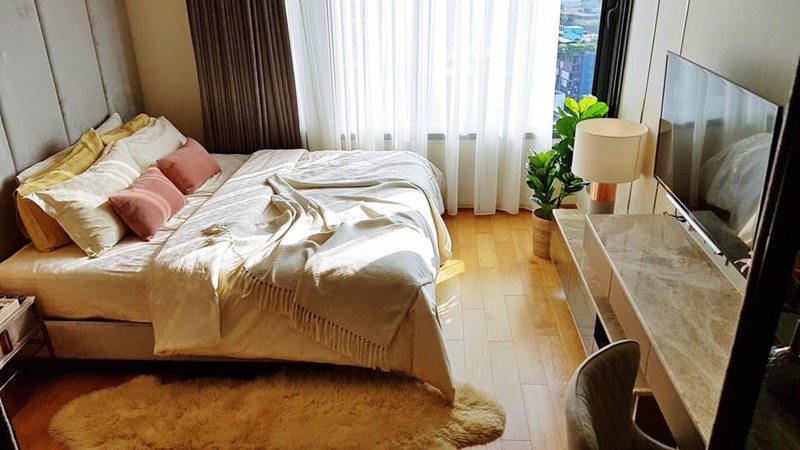 ให้เช่าคอนโด คีนน์ บาย แสนสิริ พื้นที่ 54 ตร.ม. 1 ห้องนอน เช่า 55,000 บ/ด