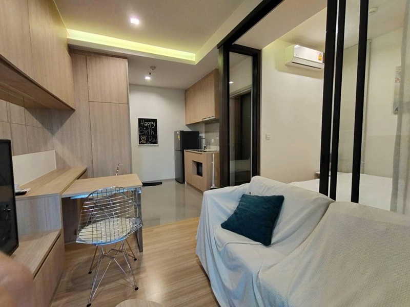 ให้เช่าคอนโด เอ็ม จตุจักร พื้นที่ 30 ตร.ม. 1 ห้องนอน เช่า 18,000 บ/ด