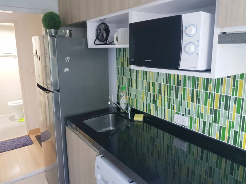 ให้เช่าคอนโด ชาโตว์ อิน ทาวน์ วิภาวดี 30 พื้นที่ 38 ตร.ม. 1 ห้องนอน เช่า 13,500 บ/ด