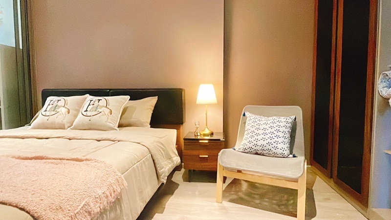 ให้เช่าคอนโด ริทึ่ม เอกมัย เอสเตท พื้นที่ 40 ตร.ม. 1 ห้องนอน ให้เช่า 40,000 บ/ด