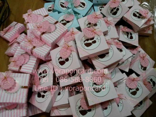 กล่องกระดาษโน๊ตลายบ่าวสาว