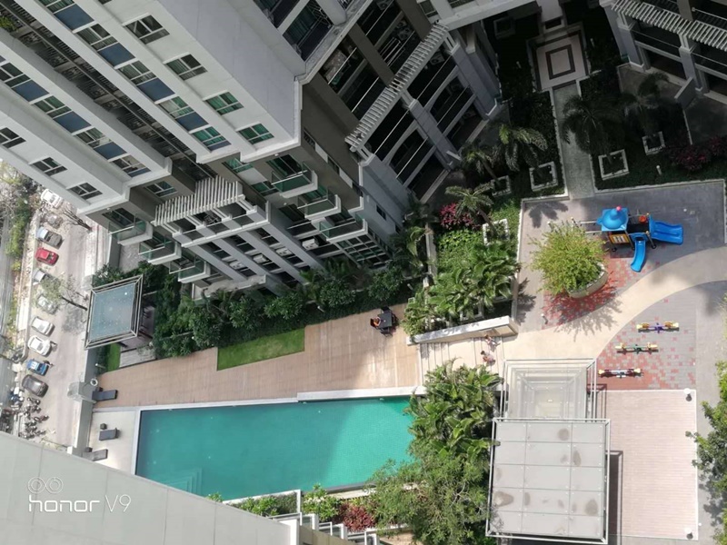 ให้เช่าคอนโด เบลล์ แกรนด์ พระราม 9 พื้นที่ 108 ตร.ม. 3 ห้องนอน เช่า 70,000 บ/ด