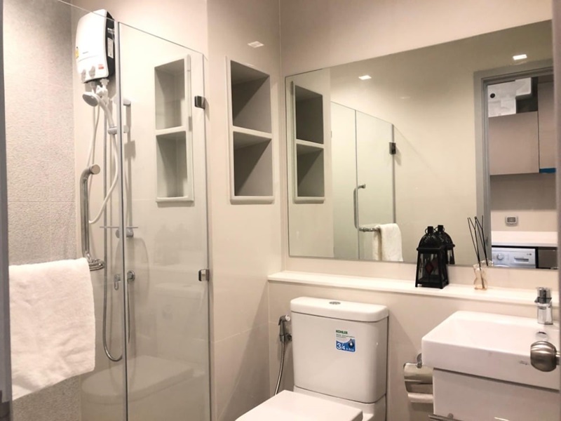 ให้เช่าคอนโด ไลฟ์ สุขุมวิท 62 พื้นที่ 25 ตร.ม. 1 ห้องนอน เช่า 12,000 บ/ด