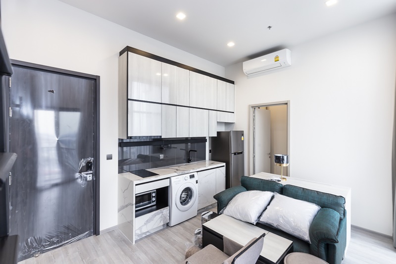 ให้เช่าคอนโด เดอะไลน์ สุขุมวิท 101 พื้นที่ 32.5 ตร.ม. 1 ห้องนอน เช่า 17,000 บ/ด