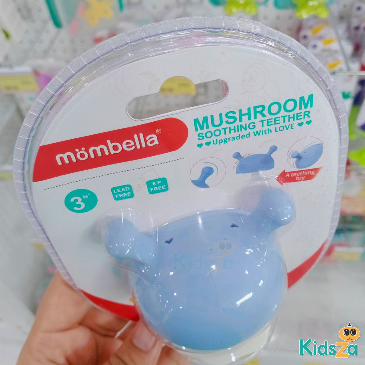 Mombella มันเบล่า ยางกัด ของแท้จากอังกฤษ ปลอดภัยมี มอก. ส่งเสริมพัฒนาการ BPA Free Teether