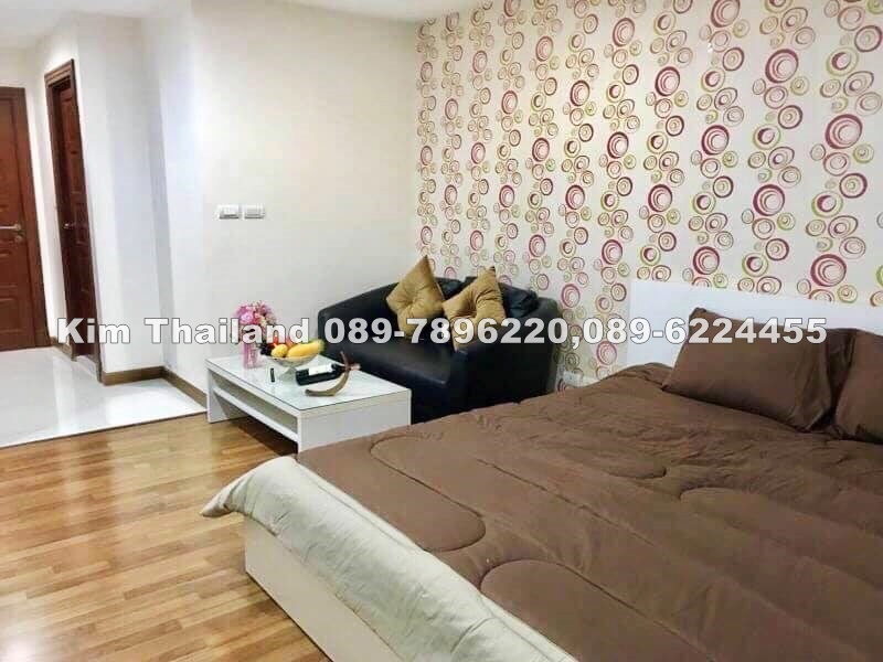 ให้เช่าคอนโด พีจี พระราม 9 ชั้น 9 พื้นที่ 30 ตรม. สตูดิโอ เช่า 12,000 บาท/เดือน