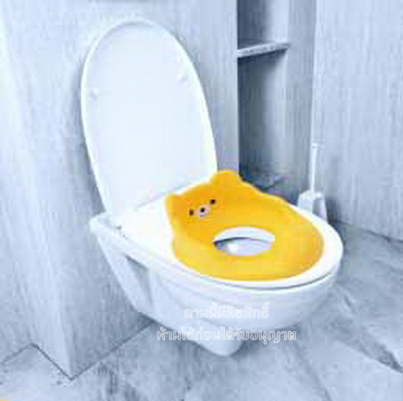 Fin กระโถน หน้าหมี สำหรับเด็ก 2in1