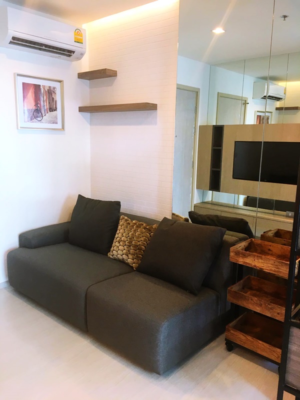 ให้เช่าคอนโด ริทึ่ม สุขุมวิท 36-38 พื้นที่ 33 ตร.ม. 1 ห้องนอน ให้เช่า 18,000 บ/ด