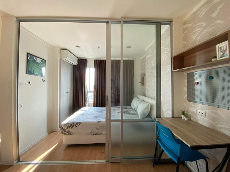 ให้เช่าคอนโด ลุมพินี วิลล์ ประชาชื่น-พงษ์เพชร 2 พื้นที่ 23 ตร.ม. 1 ห้องนอน ให้เช่า 7,000 บ/ด