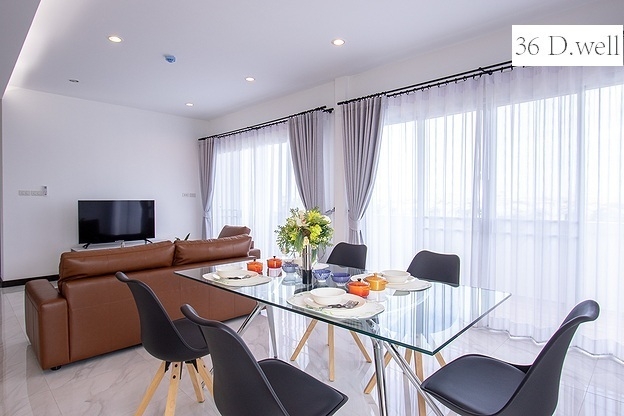 ให้เช่าคอนโด 36 ดี.เวล พื้นที่ 150 ตร.ม. 3 ห้องนอน (เพนส์เฮ้าส์) เช่า 45,000 บ/ด