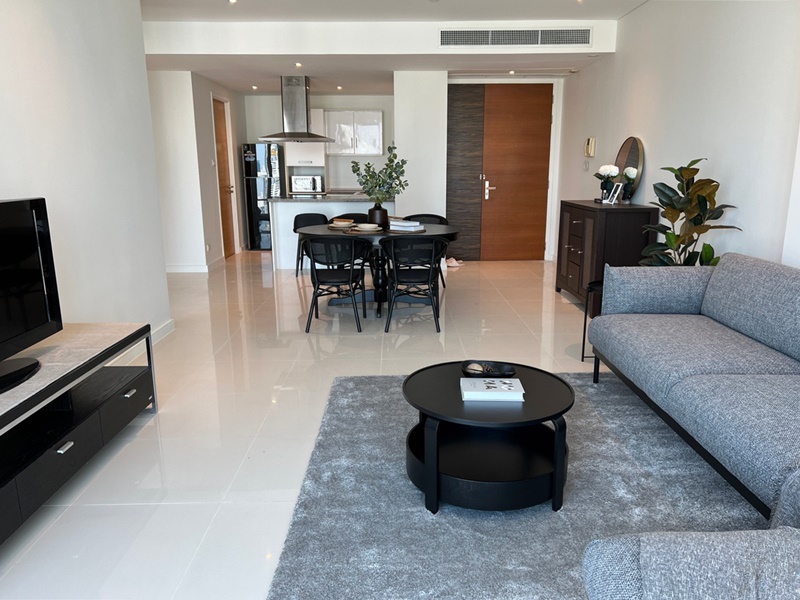 ให้เช่าคอนโด ฟูลเลอตัน สุขุมวิท พื้นที่ 105 ตร.ม. 2 ห้องนอน เช่า 83,000 บ/ด