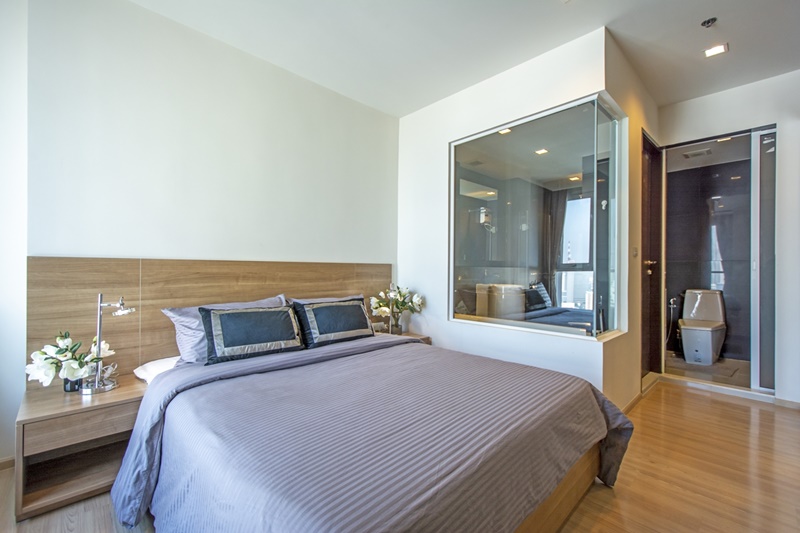 ให้เช่าคอนโด ริทึ่ม สาทร พื้นที่ 45 ตร.ม. 1 ห้องนอน เช่า 22,000 บ/ด