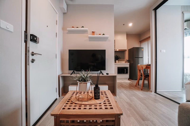 ให้เช่าตอนโด เดอะ ไพรเวซี่ พระราม 9 พื้นที่ 23.50 ตรม. 1 ห้องนอน เช่า 11,500 บ/ด