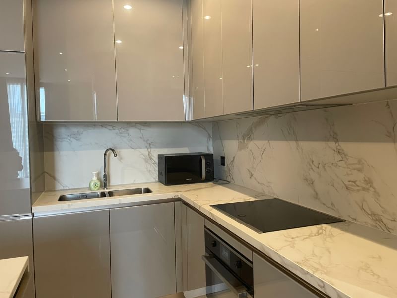 ให้เช่าคอนโด ดิ เอส แอท สิงห์ คอมเพล็กซ์ 75 ตร.ม. 2 ห้องนอน เช่า 60,000 บ/ด