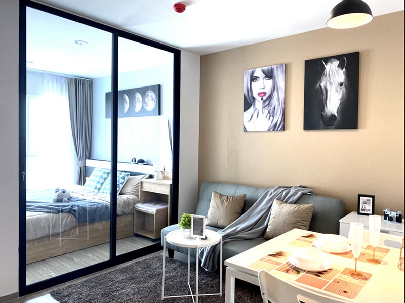 ให้เช่าคอนโด รีเจ้นท์โฮม สุขุมวิท 97/1 พื้นที่ 28 ตร.ม. 1 ห้องนอน เช่า 9,000 บ/ด