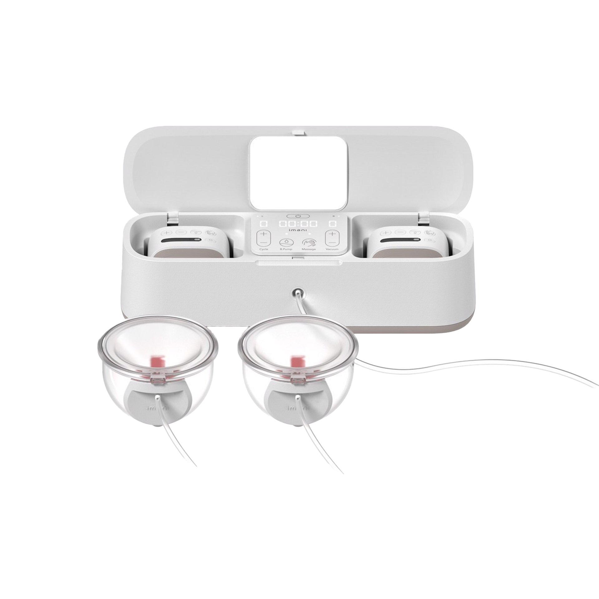 IMANI เครื่องปั๊มนมไร้สาย+มีสาย+แท่นชาร์จ เครื่องปั๊มนมเกรดโรงพยาบาล i1 Plus i2 Plus(PA) i2 Plus Box