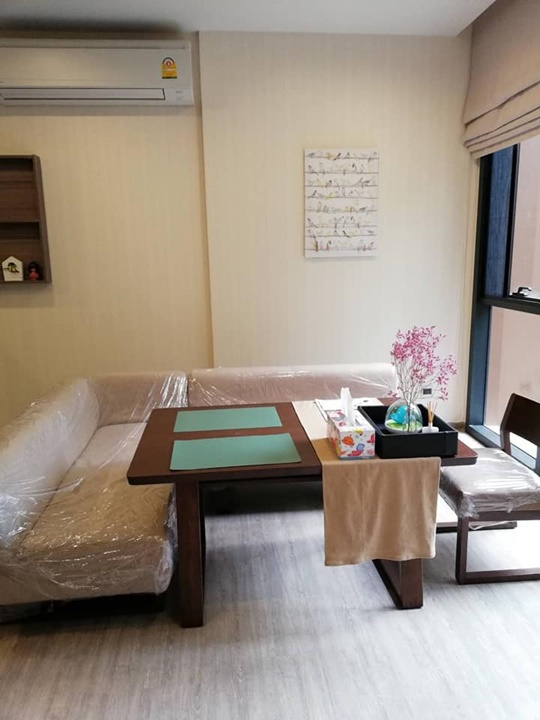 ให้เช่าคอนโด โมริ เฮาส์ พื้นที่ 46.5 ตร.ม. 1 ห้องนอน เช่า 27,000 บ/ด