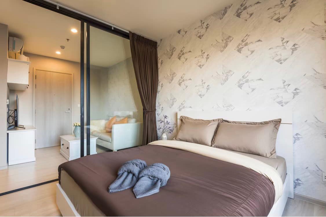 ให้เช่าคอนโด ไลฟ์ อโศก 30 ตรม. 1 ห้องนอน เช่า 22,000 /เดือน