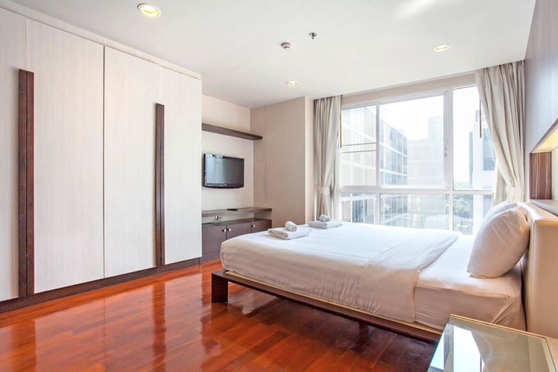 ให้เช่าคอนโด ดับเบิ้ล ทรี เรสซิเด้นซ์ พื้นที่ 165 ตร.ม. 2 ห้องนอน เช่า 40,000 บ/ด