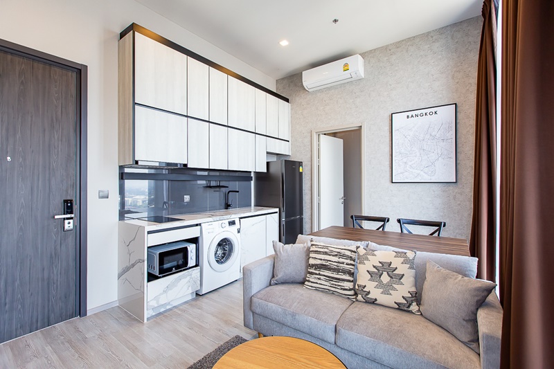 ให้เช่าคอนโด เดอะไลน์ สุขุมวิท 101 พื้นที่ 32.75 ตร.ม. 1 ห้องนอน เช่า 21,000 บ/ด