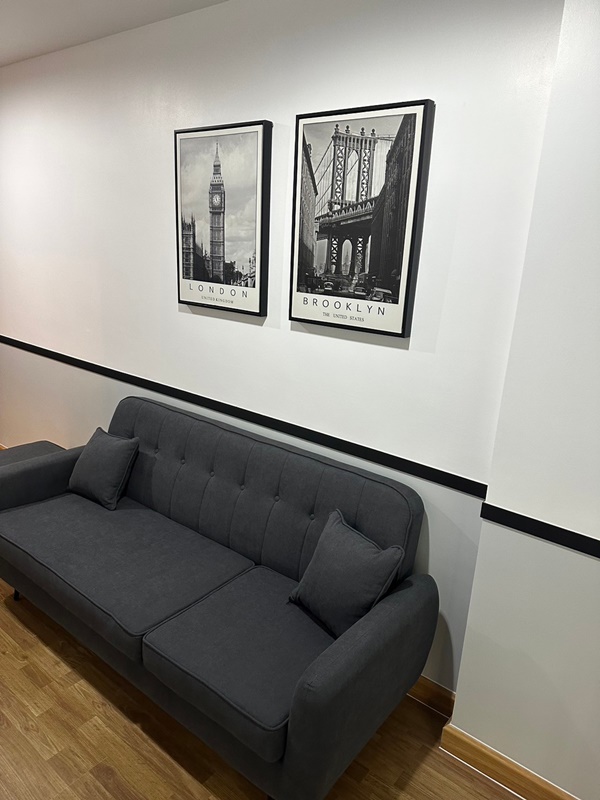 ให้เช่าคอนโด บ้านนวธารา พื้นที่ 38 ตร.ม. 1 ห้องนอน เช่า 12,000 บ/ด