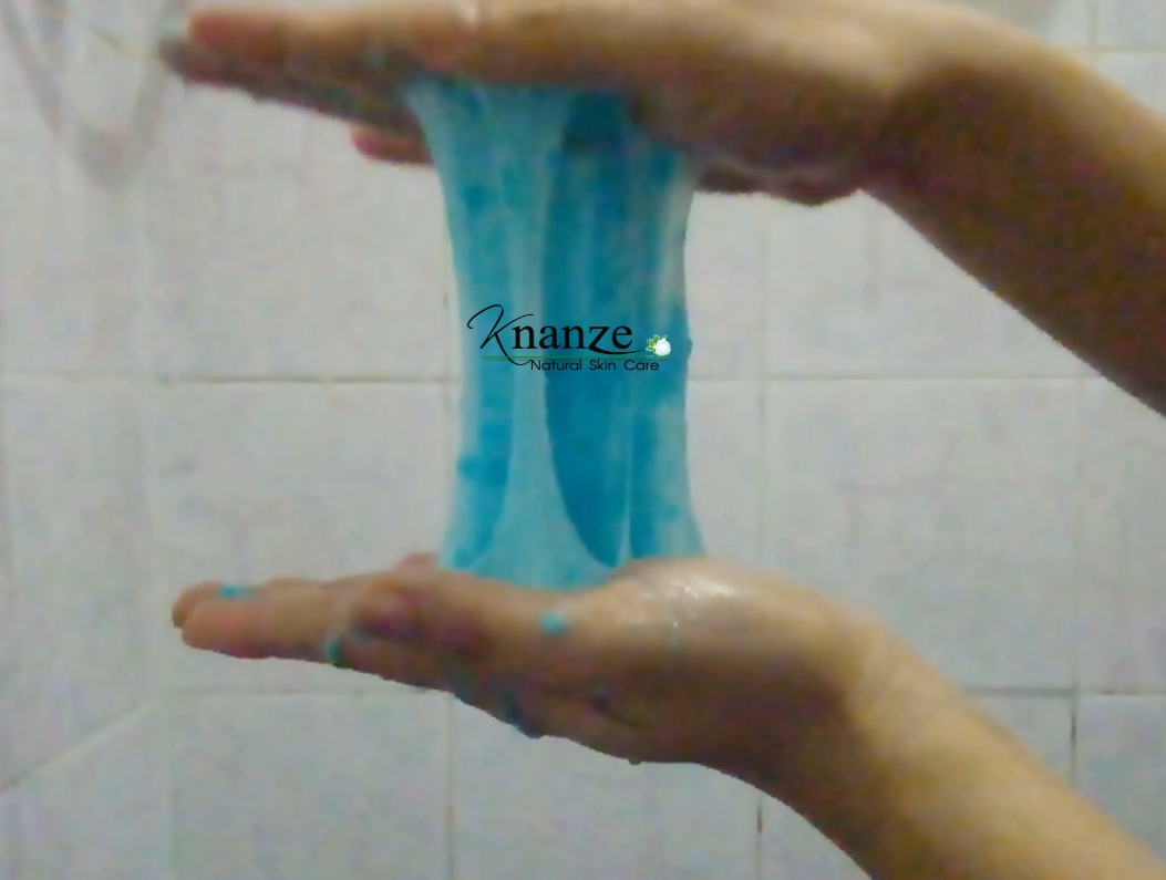 สครับน้ำตาลเมือกหอยทาก สีฟ้า Rosemary Scrub Ball