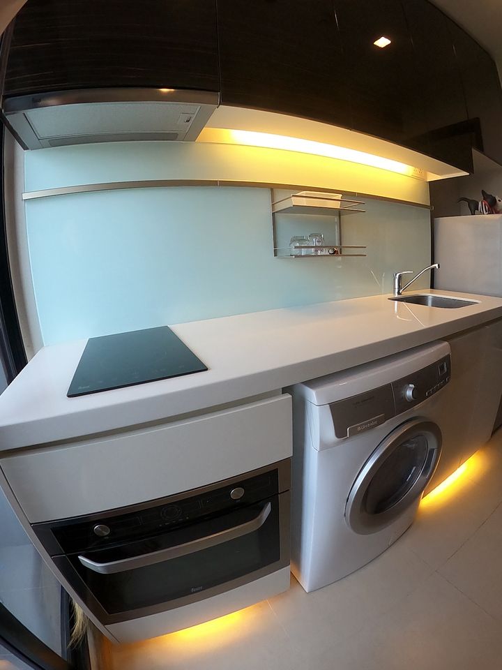 ให้เช่าคอนโด Ivy Ampio คอนโด ไอวี่ แอมพิโอ ใกล้ MRT ศูนย์วัฒนธรรม Studio 1 ห้องน้ำ ขนาดพื้นที่ 35 ตรม. ชั้น 14