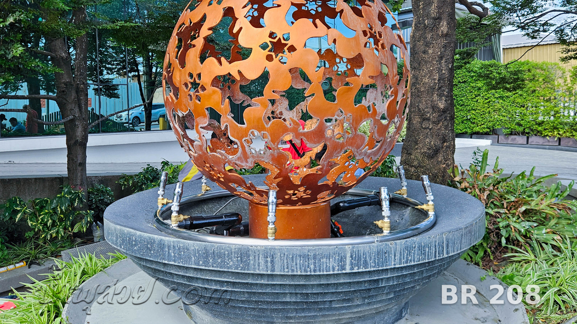 น้ำพุวงริง ฟองเบียร์ บางกอกแร้นช์ จ.สมุทรปราการ