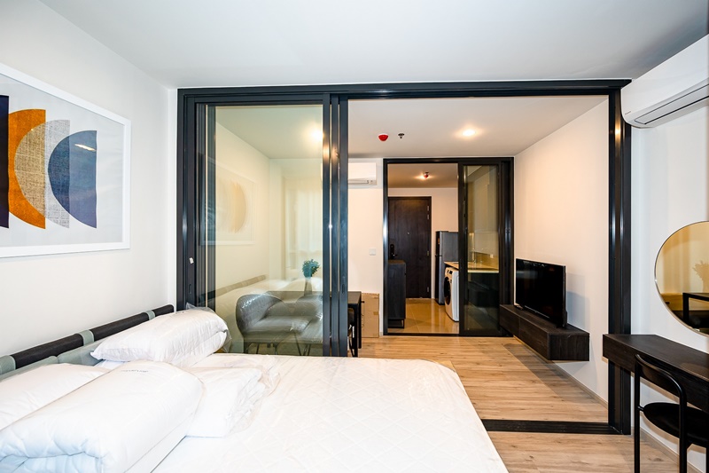 ให้เช่าคอนโด เอ็กซ์ที ห้วยขวาง พื้นที่ 29.43 ตร.ม. 1 ห้องนอน เช่า 14,000 บ/ด