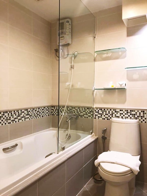 ให้เช่าคอนโด เดอะ วอเตอร์ฟอร์ด สุขุมวิท 50 พื้นที่ 60 ตรม. 2 ห้องนอน เช่า 18,000 บ/ด