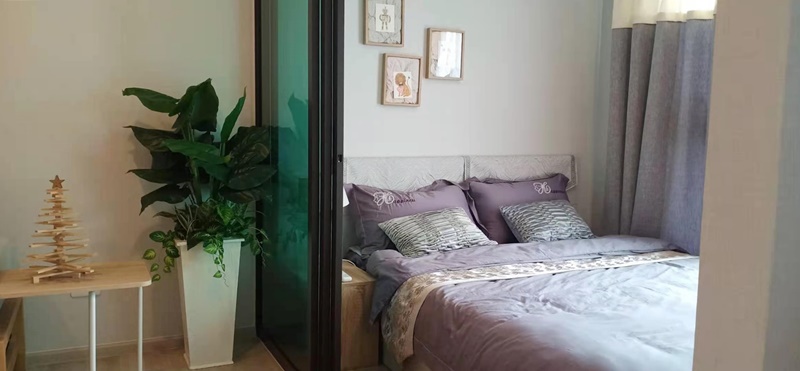 ให้เช่าตอนโด เดอะ ไพรเวซี่ พระราม 9 พื้นที่ 23.50 ตรม. 1 ห้องนอน เช่า 8,500 บ/ด