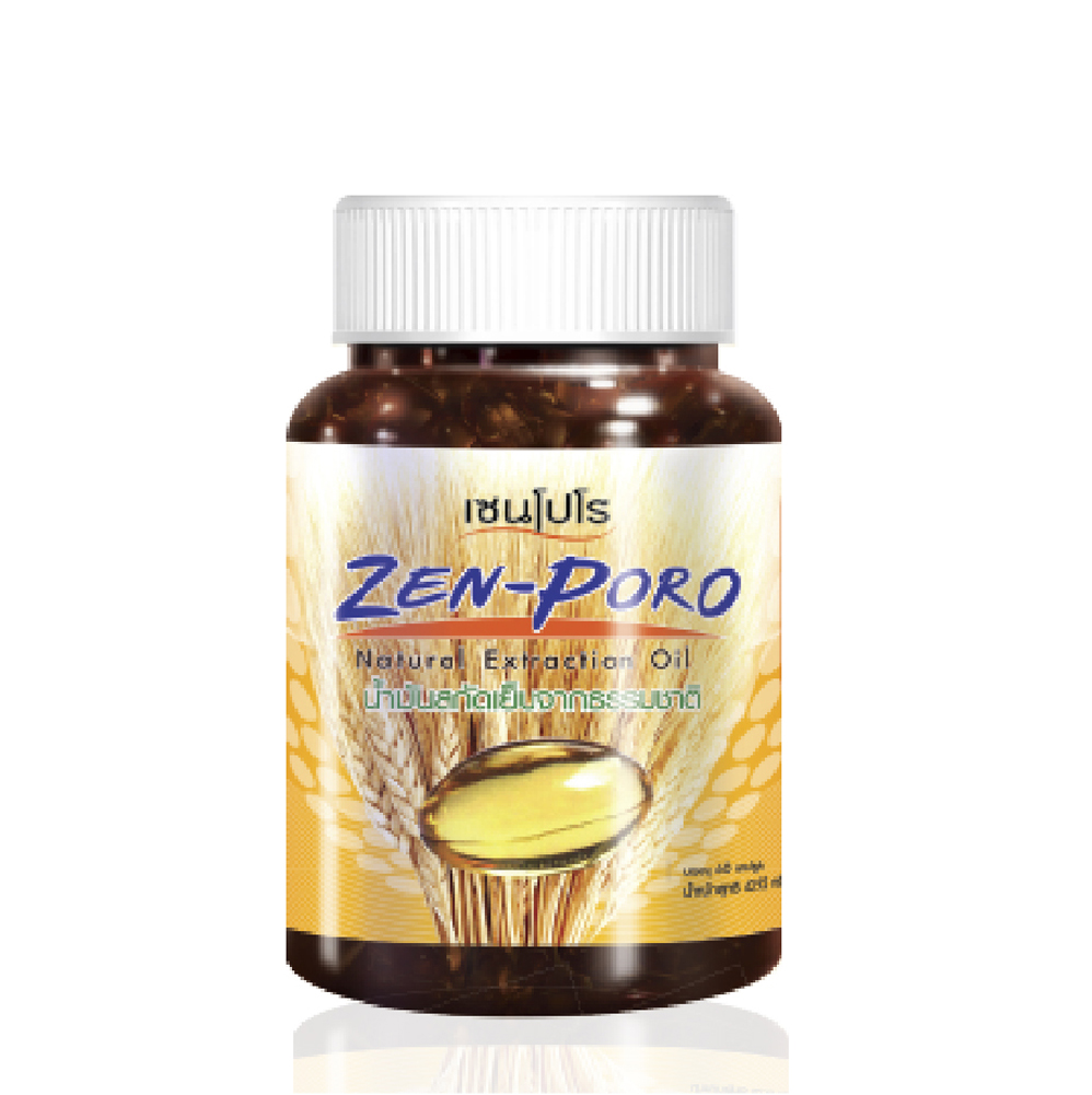 ZEN – PORO เซนโปโร น้ำมันสกัดเย็น 60 แคปซูล