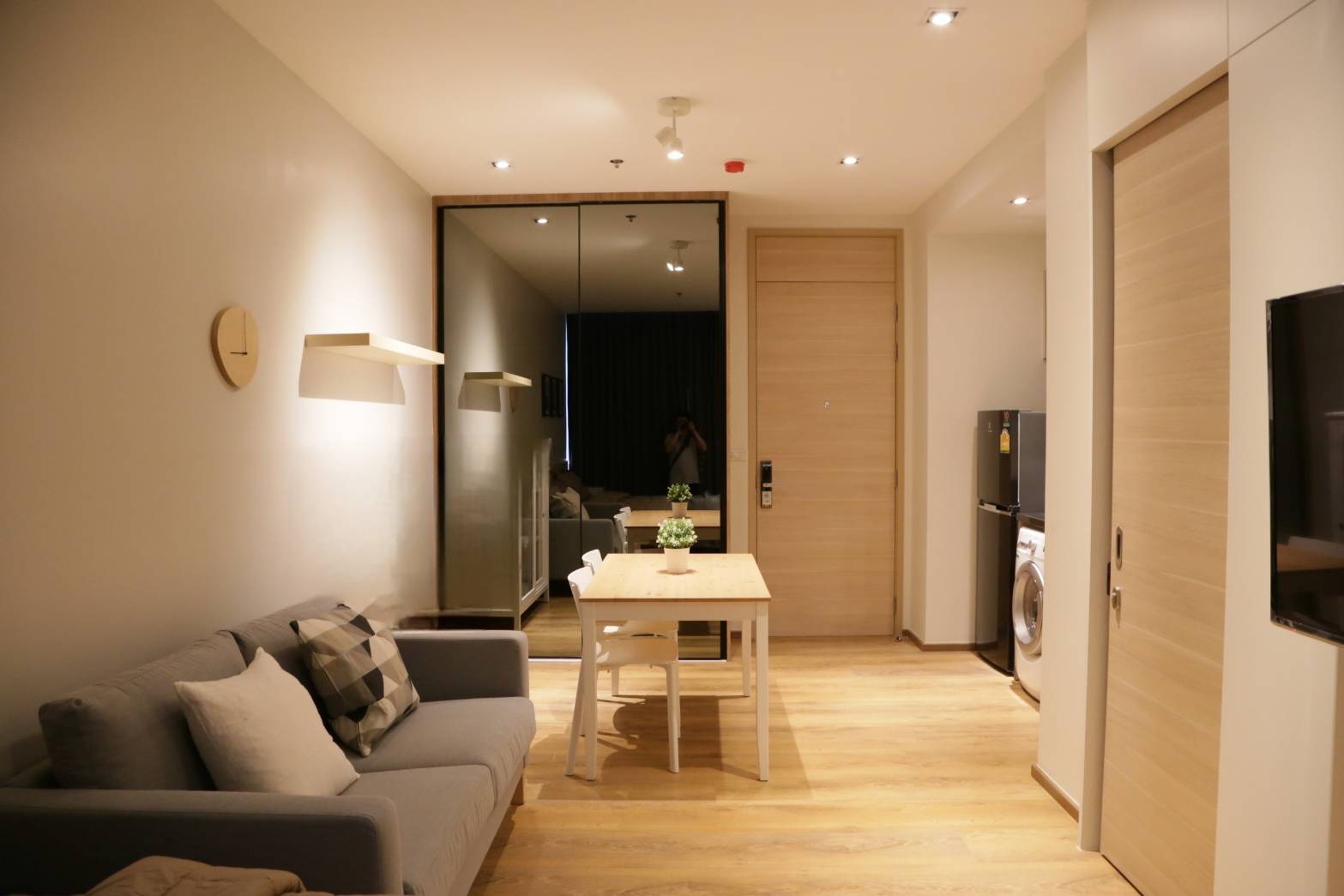 ให้เช่าคอนโด พาร์ค ออริจิ้น พร้อมพงษ์ 29 ตรม. ห้องสตูดิโอ เช่า 18,000 /เดือน