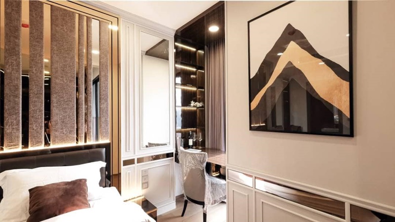 ให้เช่าคอนโด แอชตัน จุฬา-สีลม พื้นที่ 35 ตรม. 1 ห้องนอน ให้เช่า 30,000 บ/ด