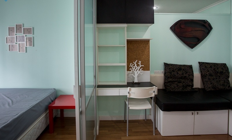 ให้เช่าคอนโด ลุมพินี เพลส รัชโยธิน พื้นที่ 28 ตร.ม. 1 ห้องนอน ให้เช่า 9,000 บ/ด