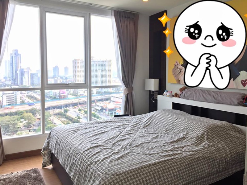 ให้เช่าคอนโด เดอะ คอมพลีท นราธิวาส พื้นที่ 56.6 ตร.ม. 1 ห้องนอน. เช่า 20,000 บ/ด