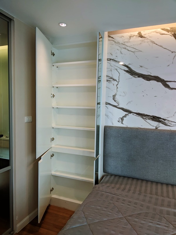 ให้เช่าคอนโด ลุมพินี พาร์ค ริเวอร์ไซด์-พระราม 3 พื้นที่ 28 ตร.ม. 1 ห้องนอน เช่า 11,000 บ/ด