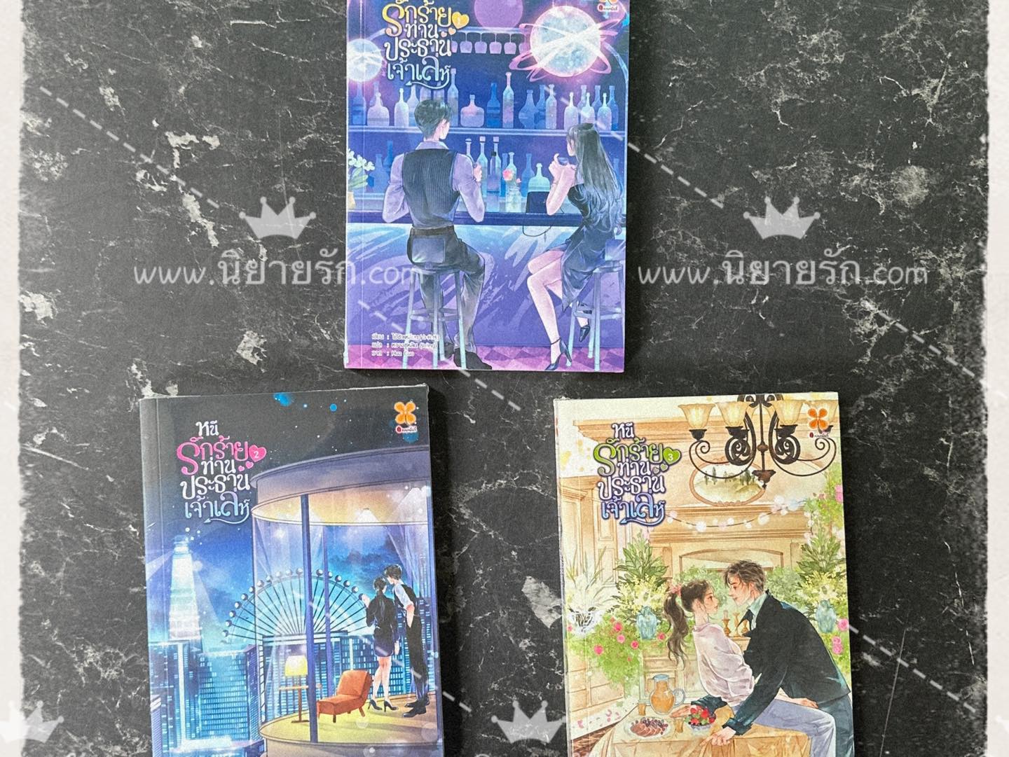 หนีรักร้ายท่านประธานเจ้าเล่ห์ เล่ม 1-3 (12 เล่มจบ) 套路总裁轻点爱 ไป๋ซิวเลี่ยน หอมหมื่นลี้ B2S บีทูเอส