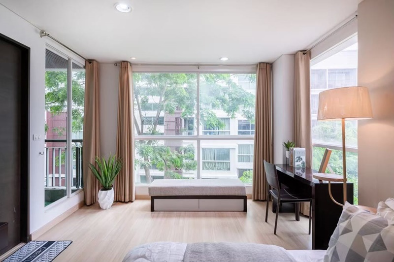 ให้เช่าคอนโด ดิ แอดเดรส ปทุมวัน พื้นที่ 47 ตร.ม. 1 ห้องนอน เช่า 22,000 บ/ด