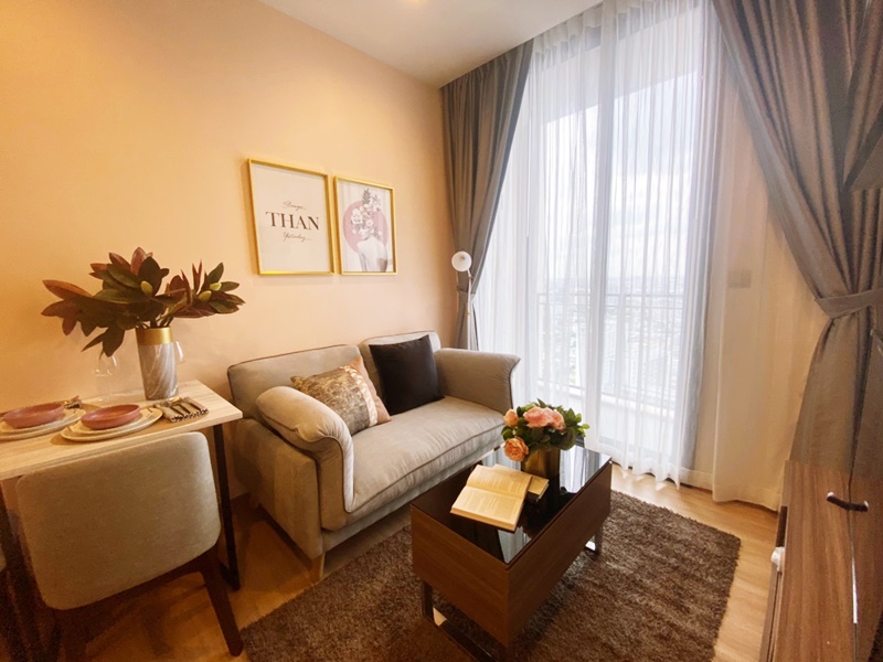 ให้เช่าคอนโด เดอะ ไลน์ พหลฯ-ประดิพัทธ์ พื้นที่ 33.9 ตร.ม. 1 ห้องนอน เช่า 17,000 บ/ด