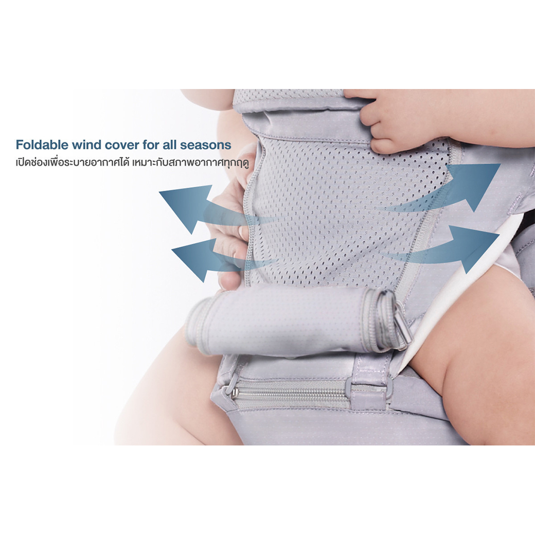 GLOWY Star เป้อุ้มเด็ก ฮิปซีท รุ่น Hip (Ster) Seat Neo Plus